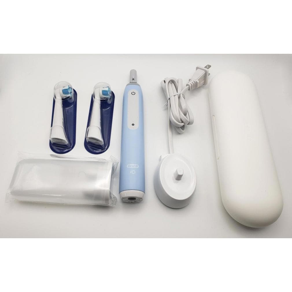 **Open Box - Oral-B iO Series 3 Electric Toothbrush, Icy Blue