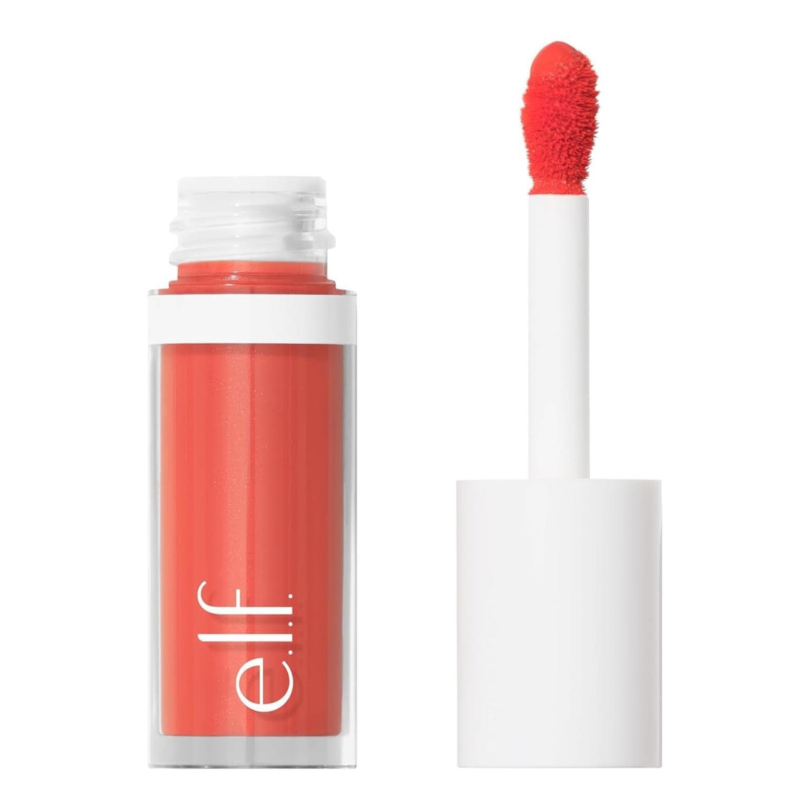 e.l.f. Camo Liquid Blush, Long-lasting Liquid Blush , Coral Crush