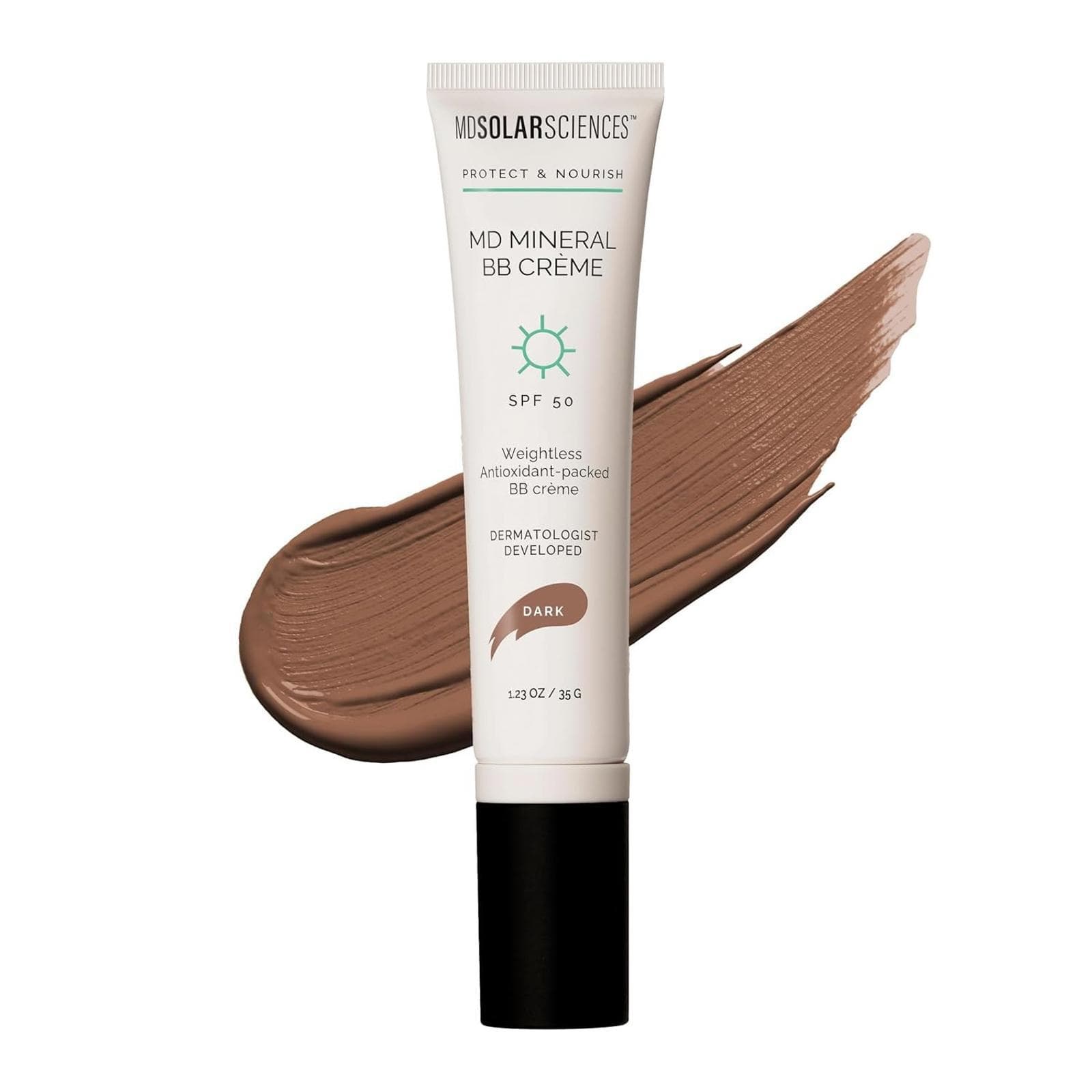 Gently tested- MDSolarSciences Crème Mineral Beauty Balm SPF 50-Dark (Expired)