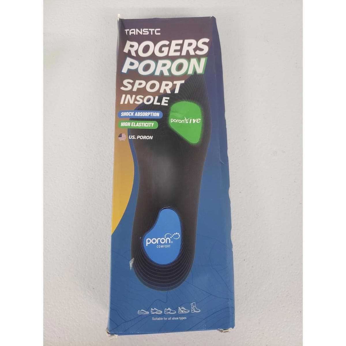 Open Box - Tanstc Rogers Poron Sport Insoles Size XS