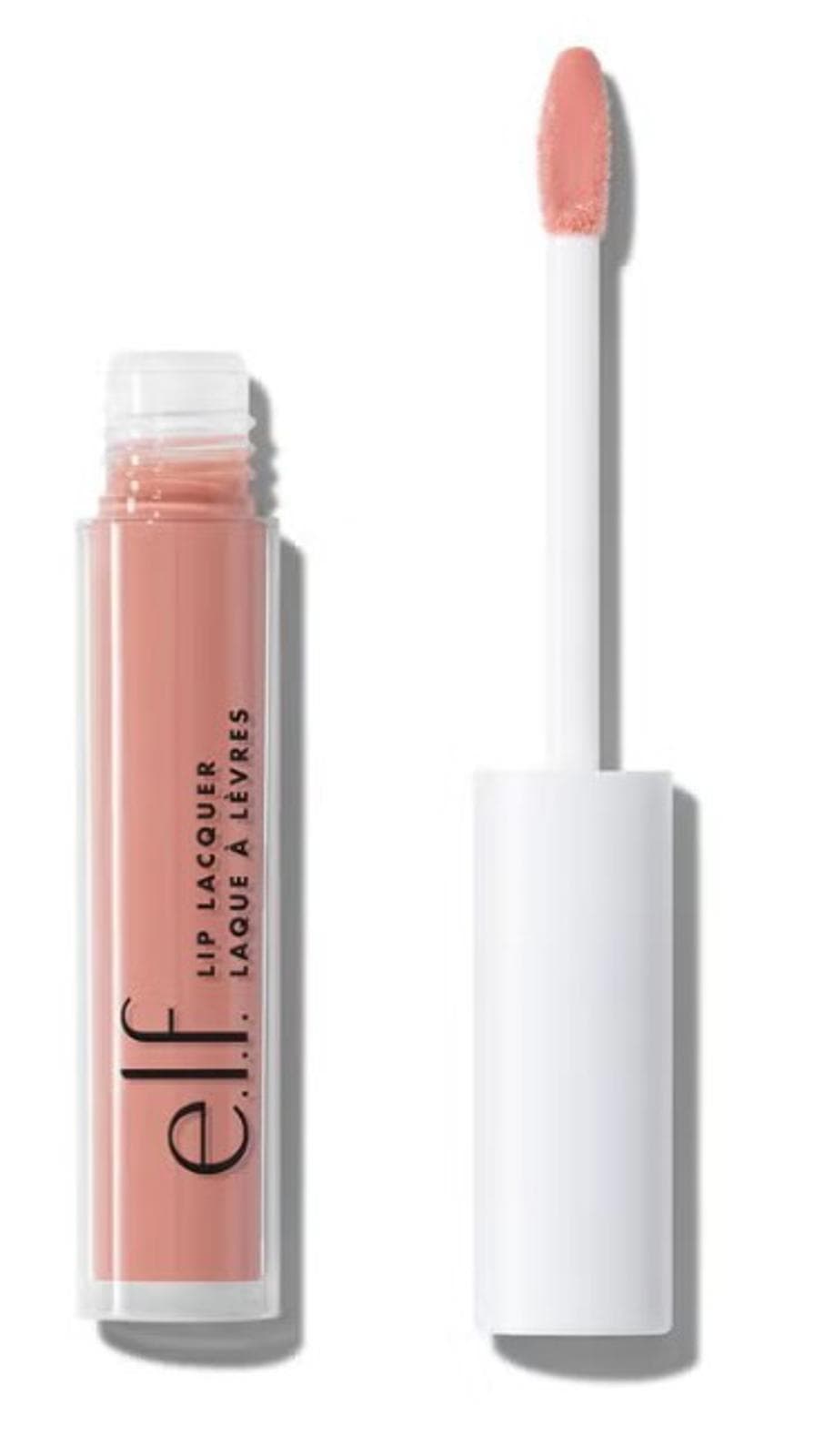Open Box - e.l.f. Lip Lacquer, Non-Sticky Ultra-Shine Lip Gloss, Whisper Pink