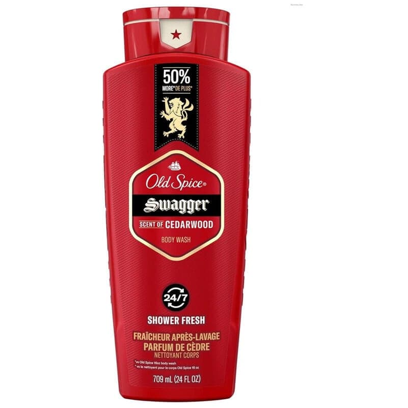 ** Old Spice Refreshing Body Wash for Men, Cedarwood scent- (24 fl oz)