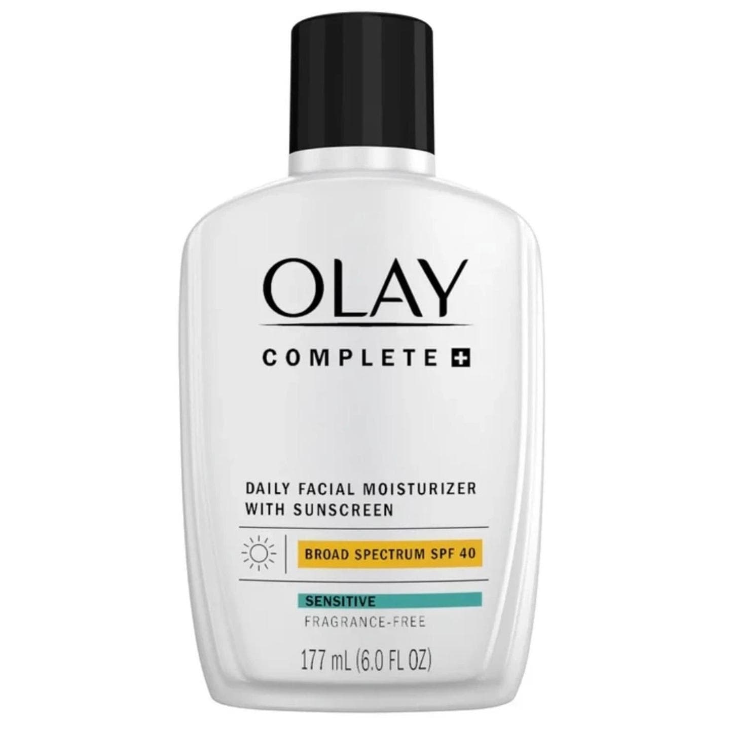 New without box- Olay, Complete+ Daily Moisturizer with SPF 40 Sensitive, 6 oz