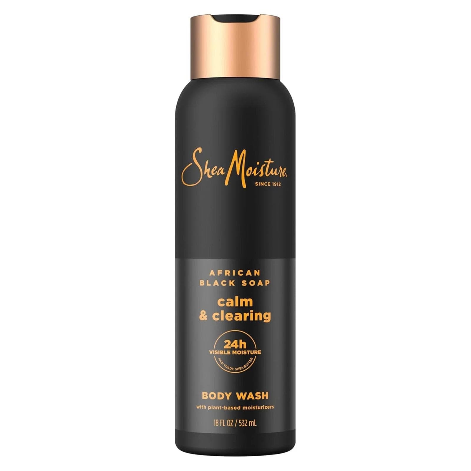 SheaMoisture African Black Soap Calm and Clearing Body Wash 18 fl oz