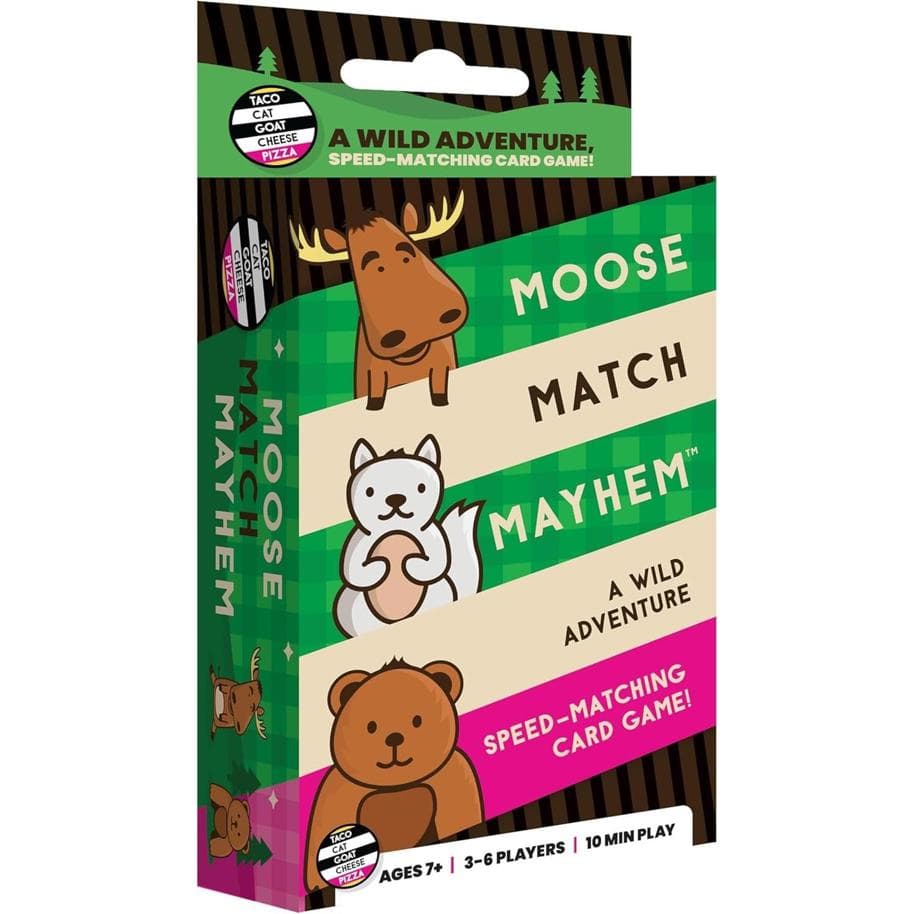 Moose Match Mayhem - by Taco Cat Goat Cheese Pizza A Wild Adventure