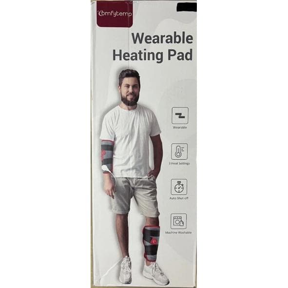 **Open Box- Comfytemp Wearable Heating Pad for Knee Leg Pain Cramps Relief (S/M)