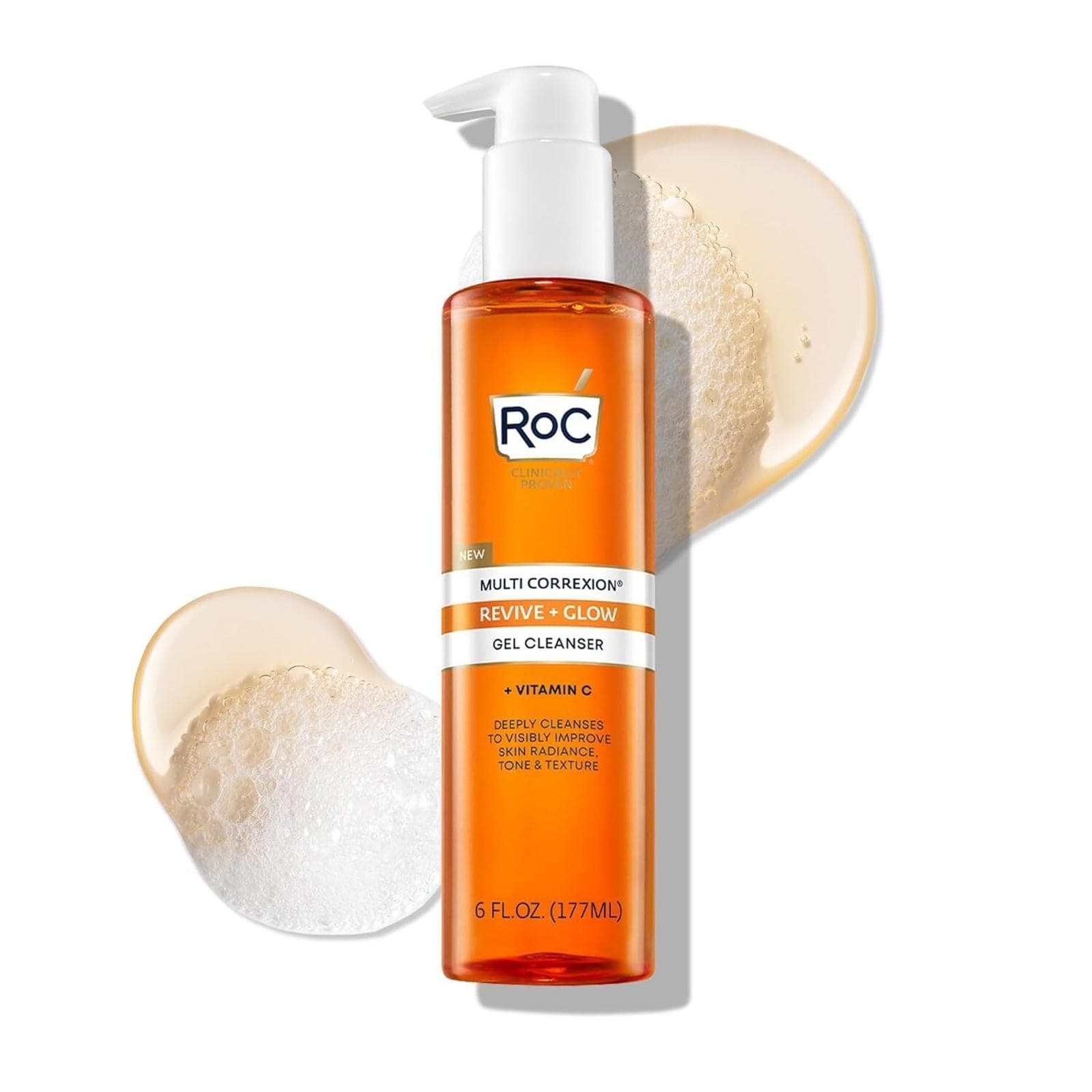 One time used - RoC Multi Correxion Revive + Glow Gel Facial Cleanser