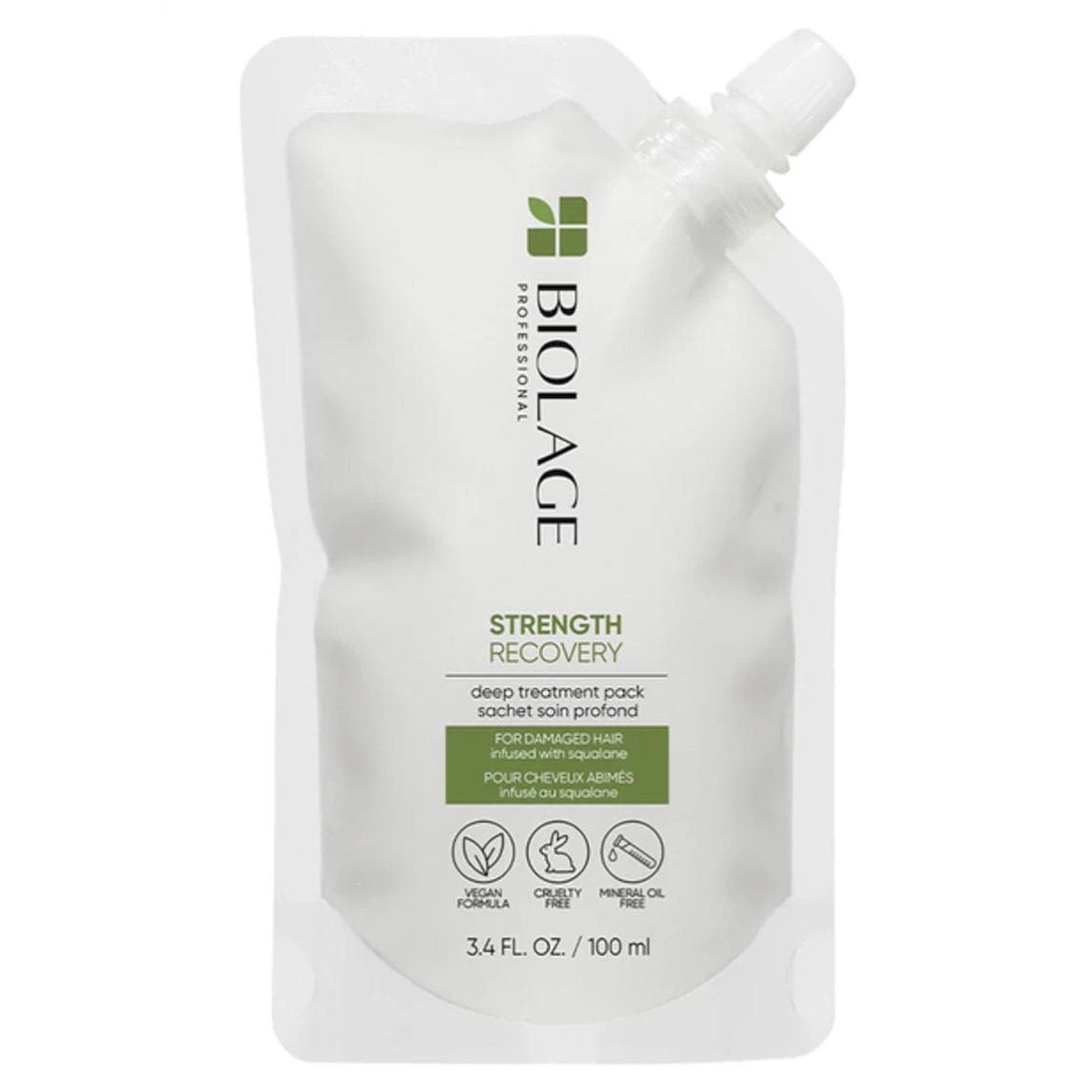 Biolage Strength Recovery Deep Treatment Pack for Damaged Hair 3.4oz