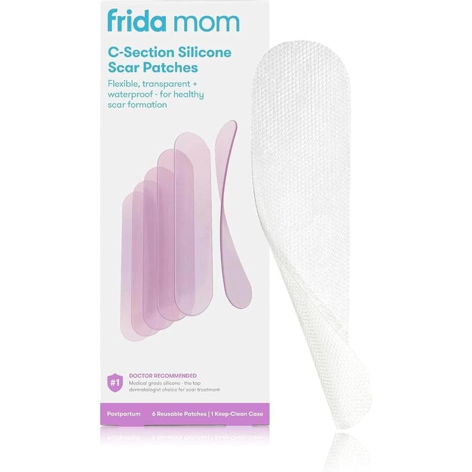 **Frida Mom C-Section Silicone Scar Patches, Reusable (Box damage)