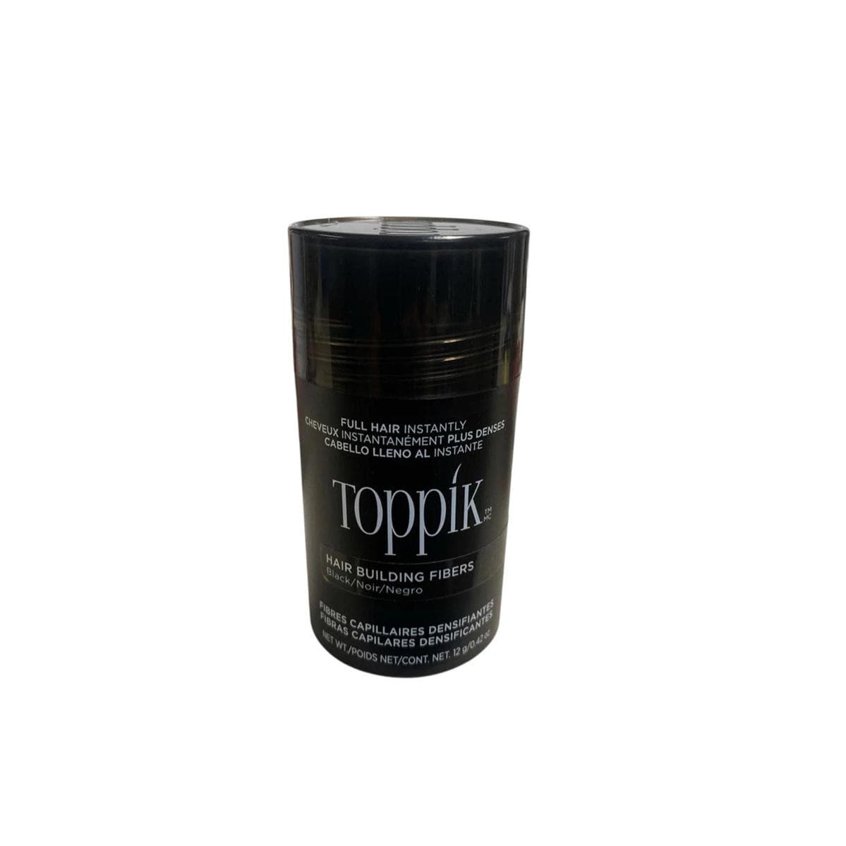 One time used - TOPPIK Hair Building Fibers, Black, 0.42 Ounce