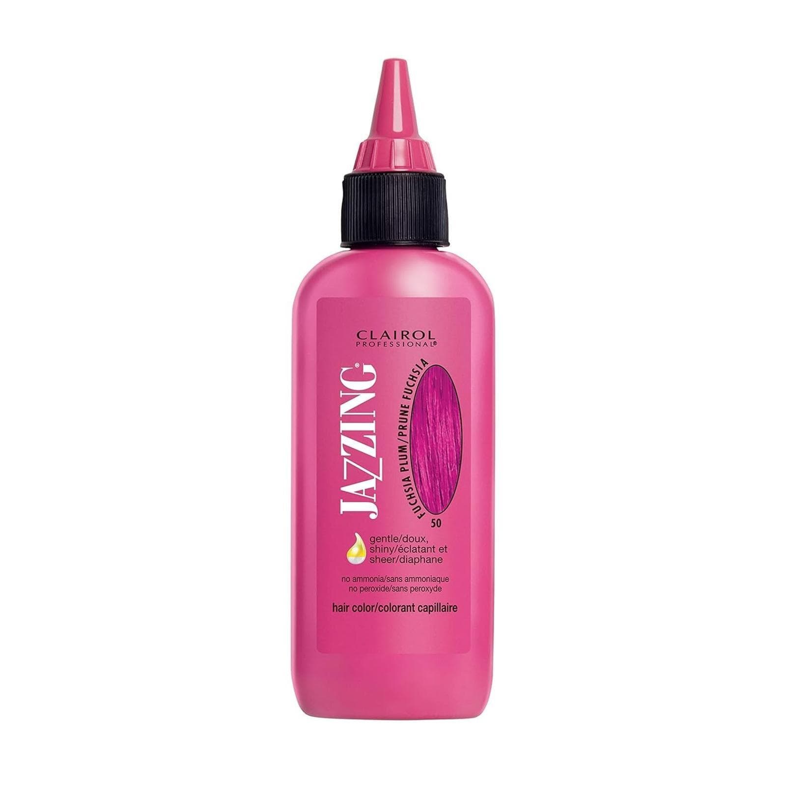 Open Box-Clairol Professional Jazzing Semi-Permanent Hair Color, Fuchsia Plum 50