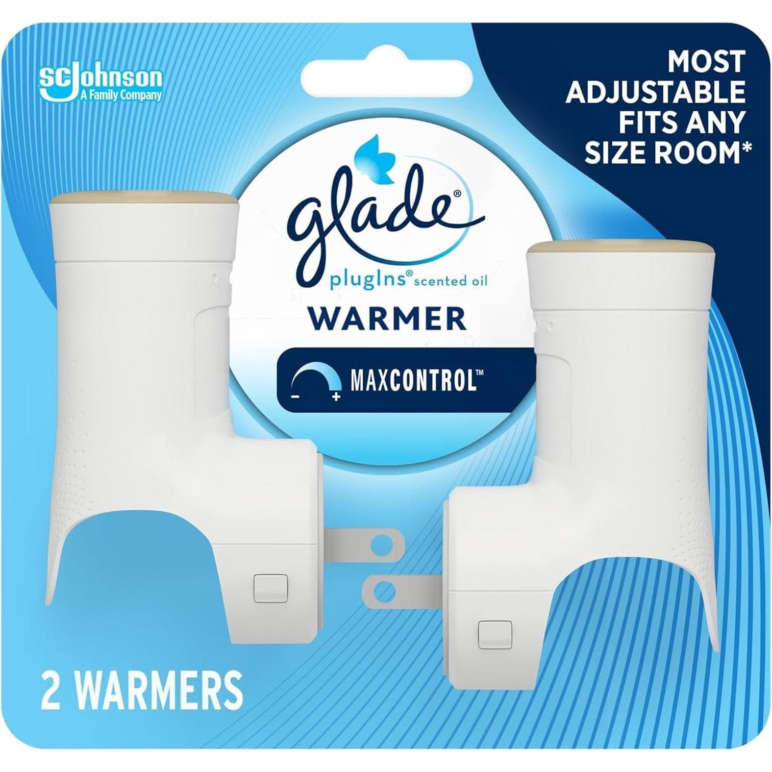 Glade PlugIns Air Freshener Warmer, Scented and Essential Oils (2 ct)