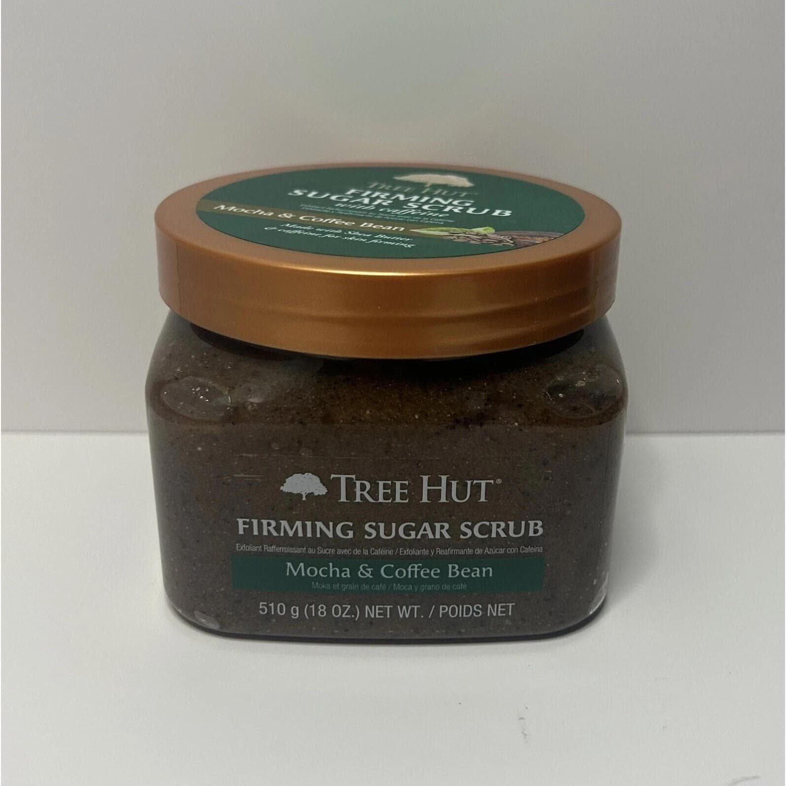 ** Tree Hut Firming Sugar Scrub Mocha & Coffee Bean 18 OZ