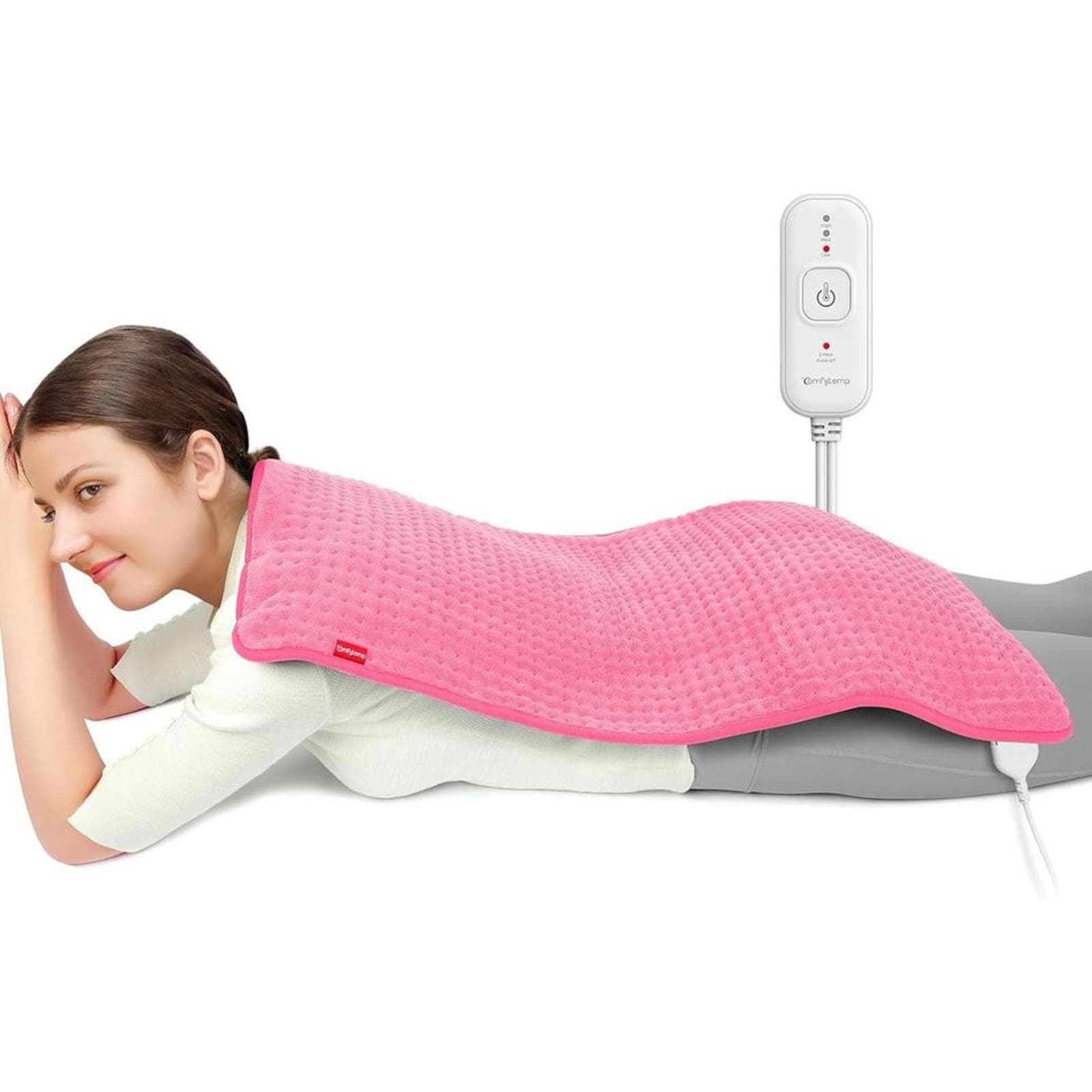 ** Open Box - Comfytemp Heating Pad for Back Pain Relief - Electric Heating Pad