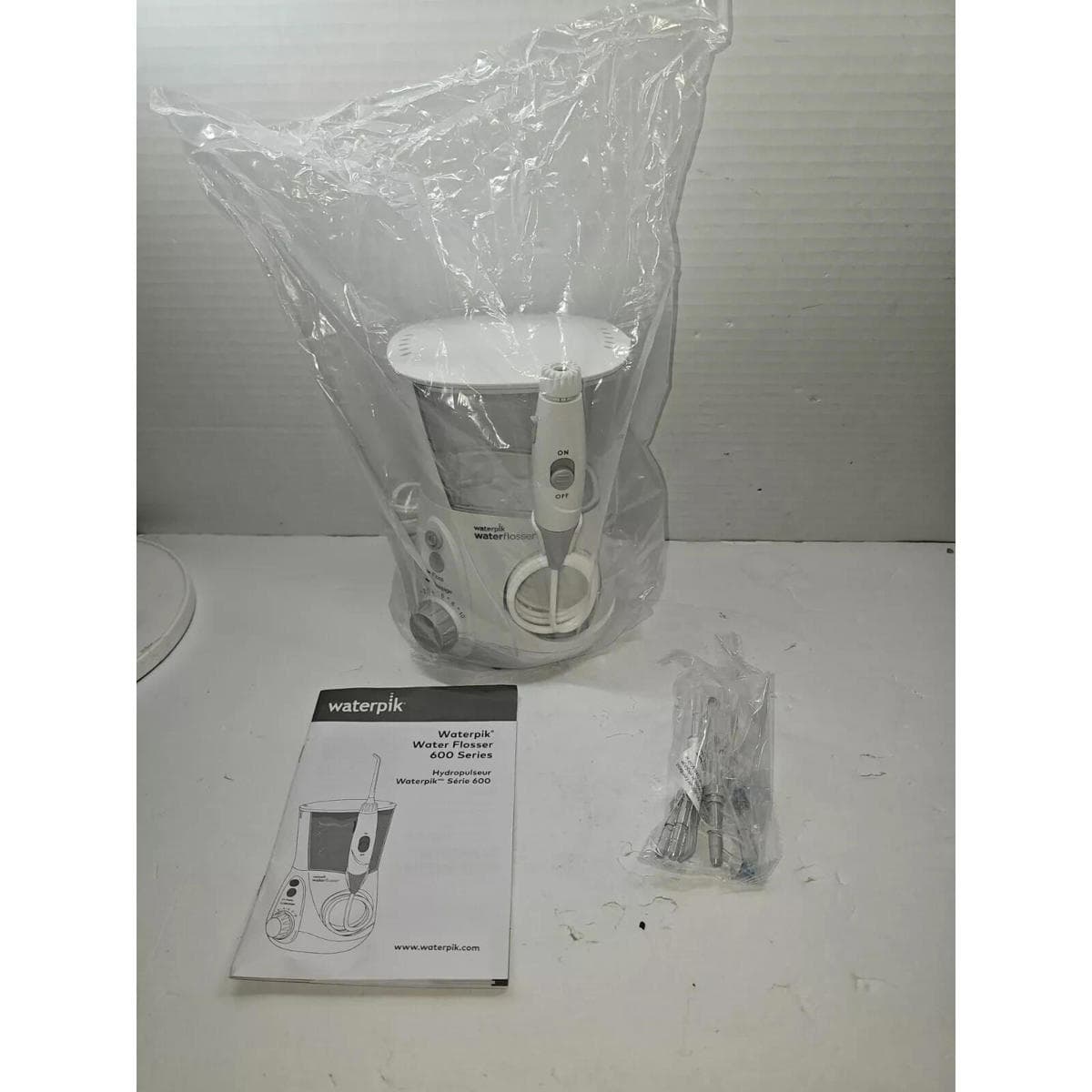 Open Box- Waterpik Aquarius Water Flosser Professional For Teeth, 7 tips