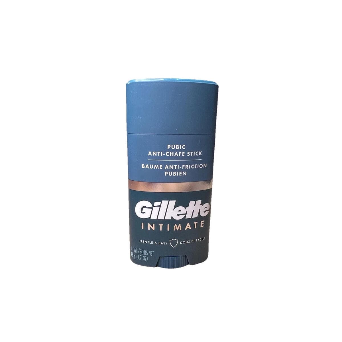 Gillette Intimate Pubic Anti-chafe Stick, Reduces Rubbing and Irritation, 1.7 oz