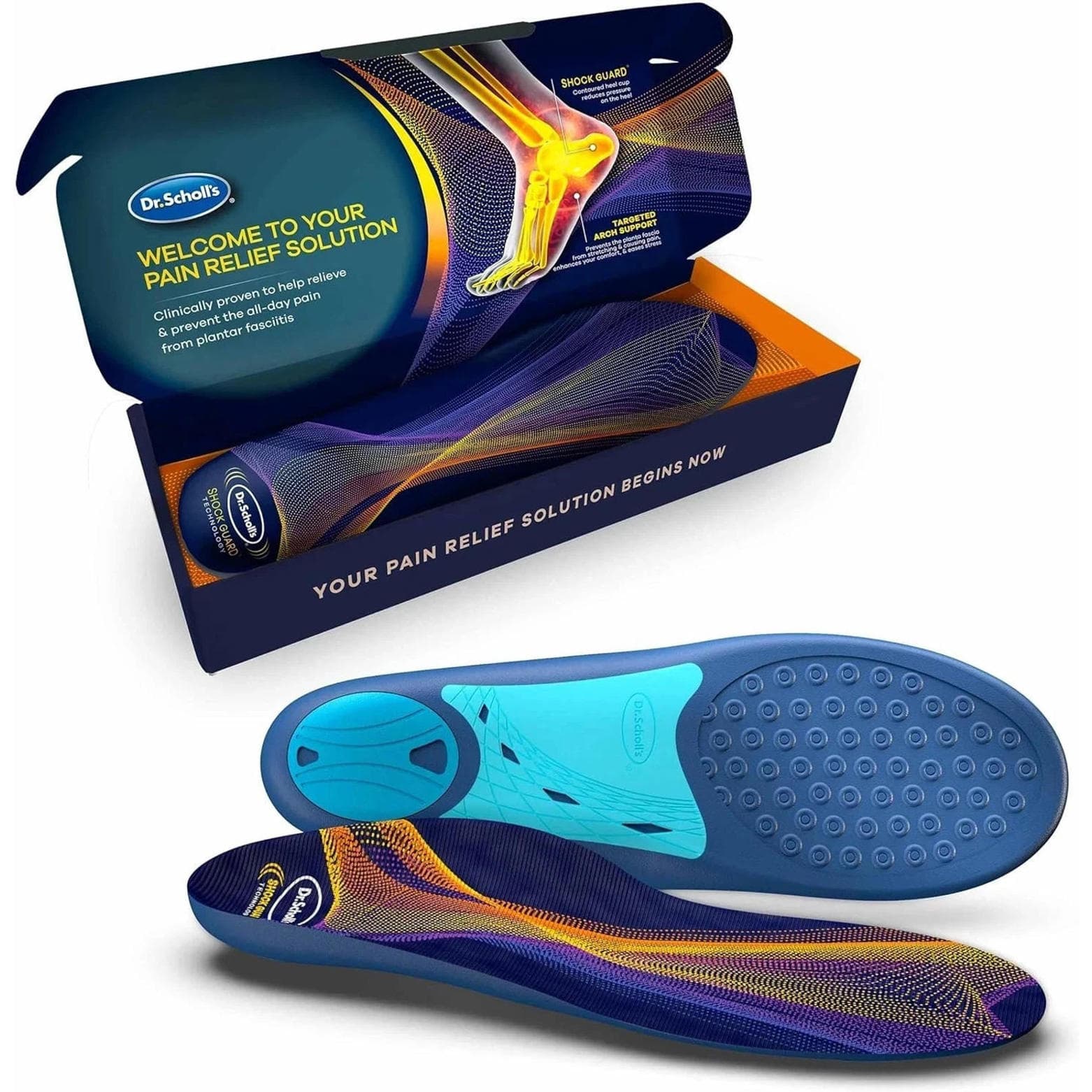 Dr. Scholl's Shock Guard Technology Size Mens 7.5-8 / Womens 8.5-9 - Image 1
