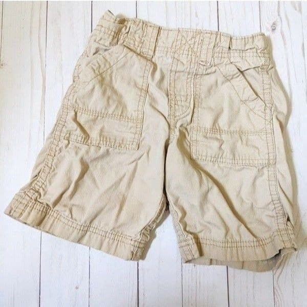 Carter's Boys Khaki Pull On Shorts Size 4