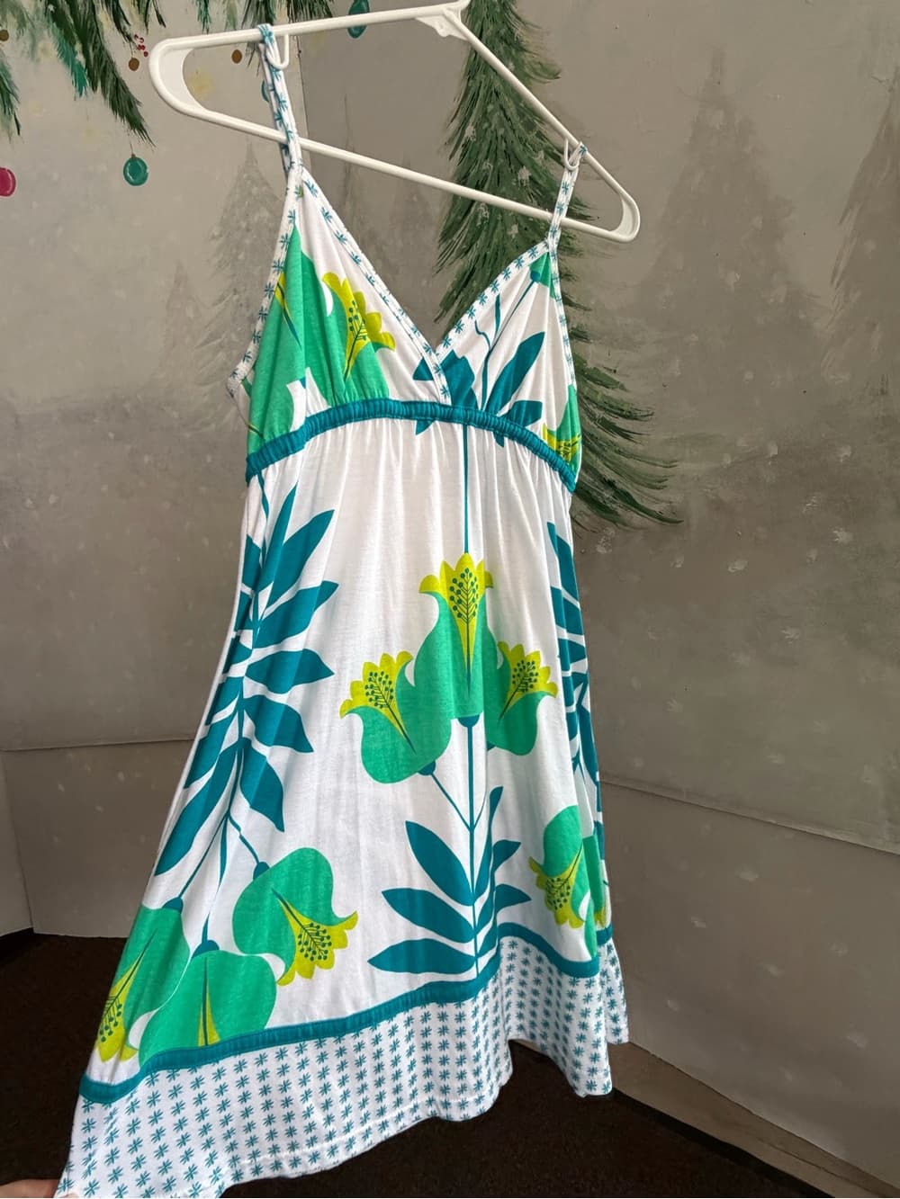 Timeless Floral Spaghetti Strap Sundress