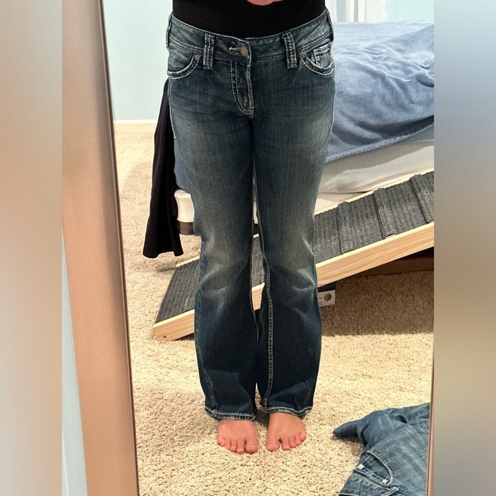 Vintage Silver Jeans