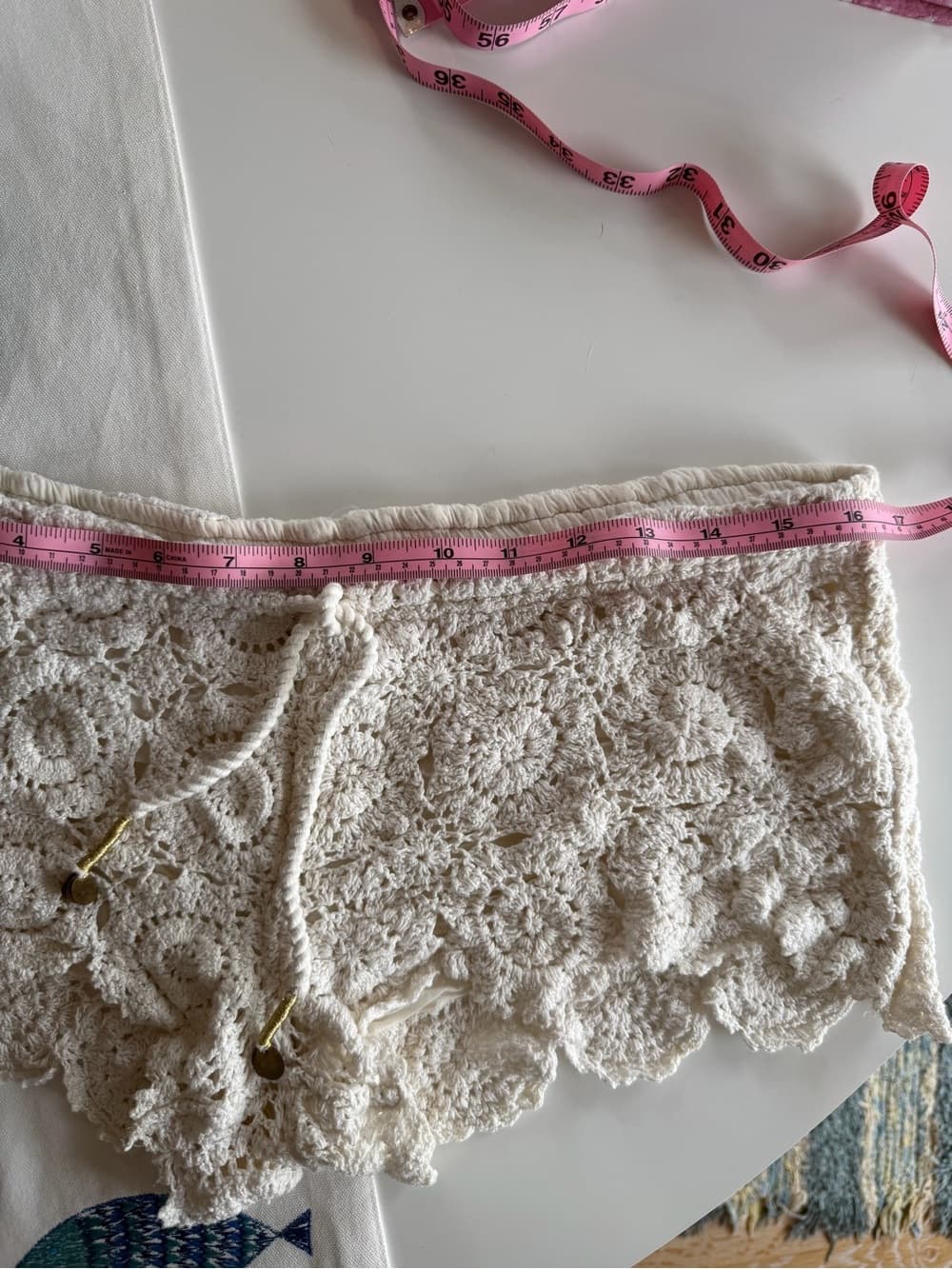 Vintage Crochet Lace Shorts