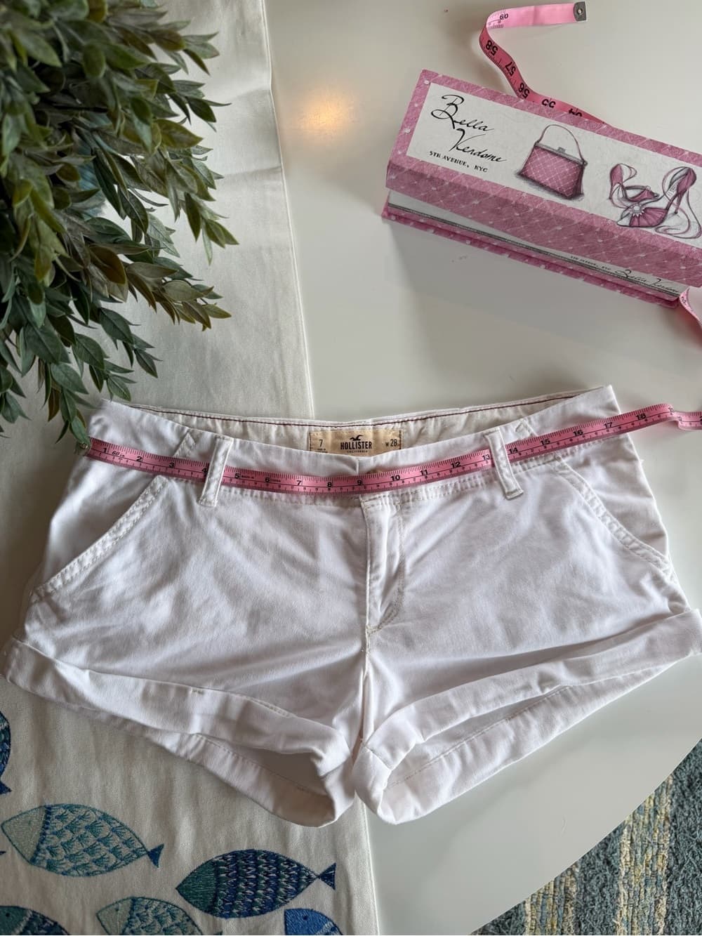Vintage Low-Rise Shorts