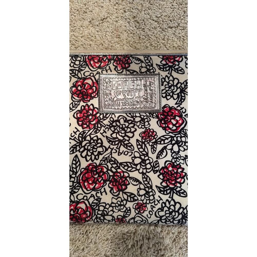 Rare Coach x Poppi Laptop Bag