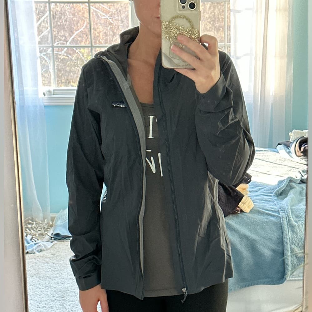 Patagonia Dark Gray Technical Jacket Medium