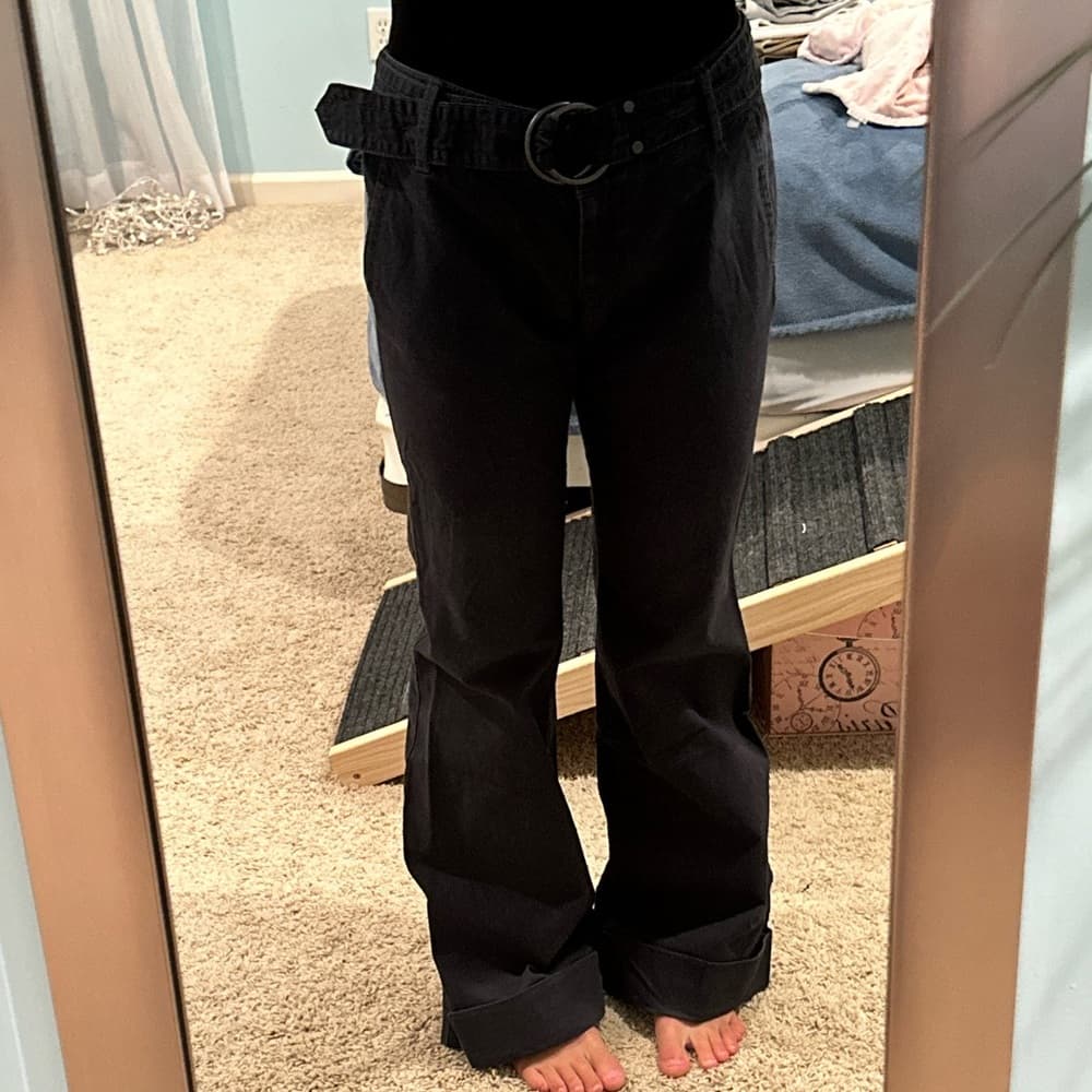 Like New Ann Taylor Loft Navy Slacks
