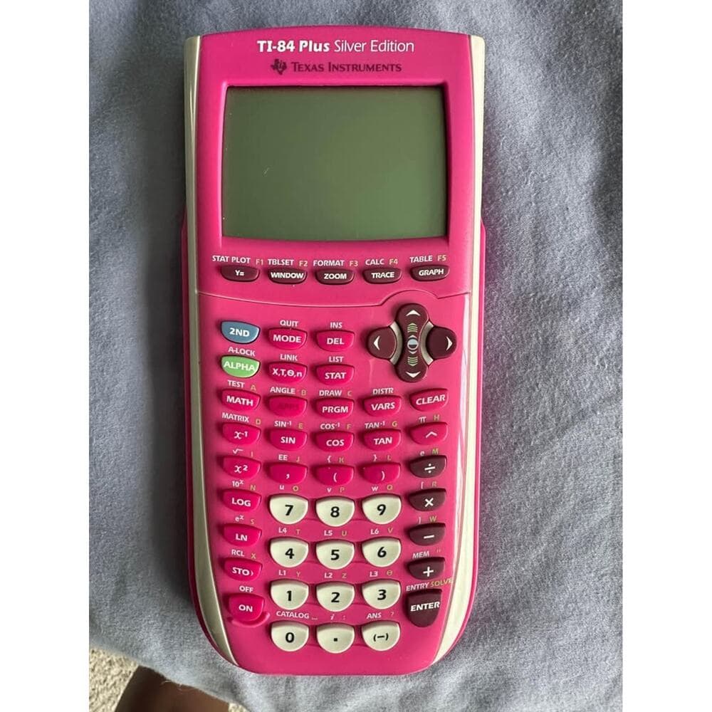 TI-84 Plus Silver Édition Calculator