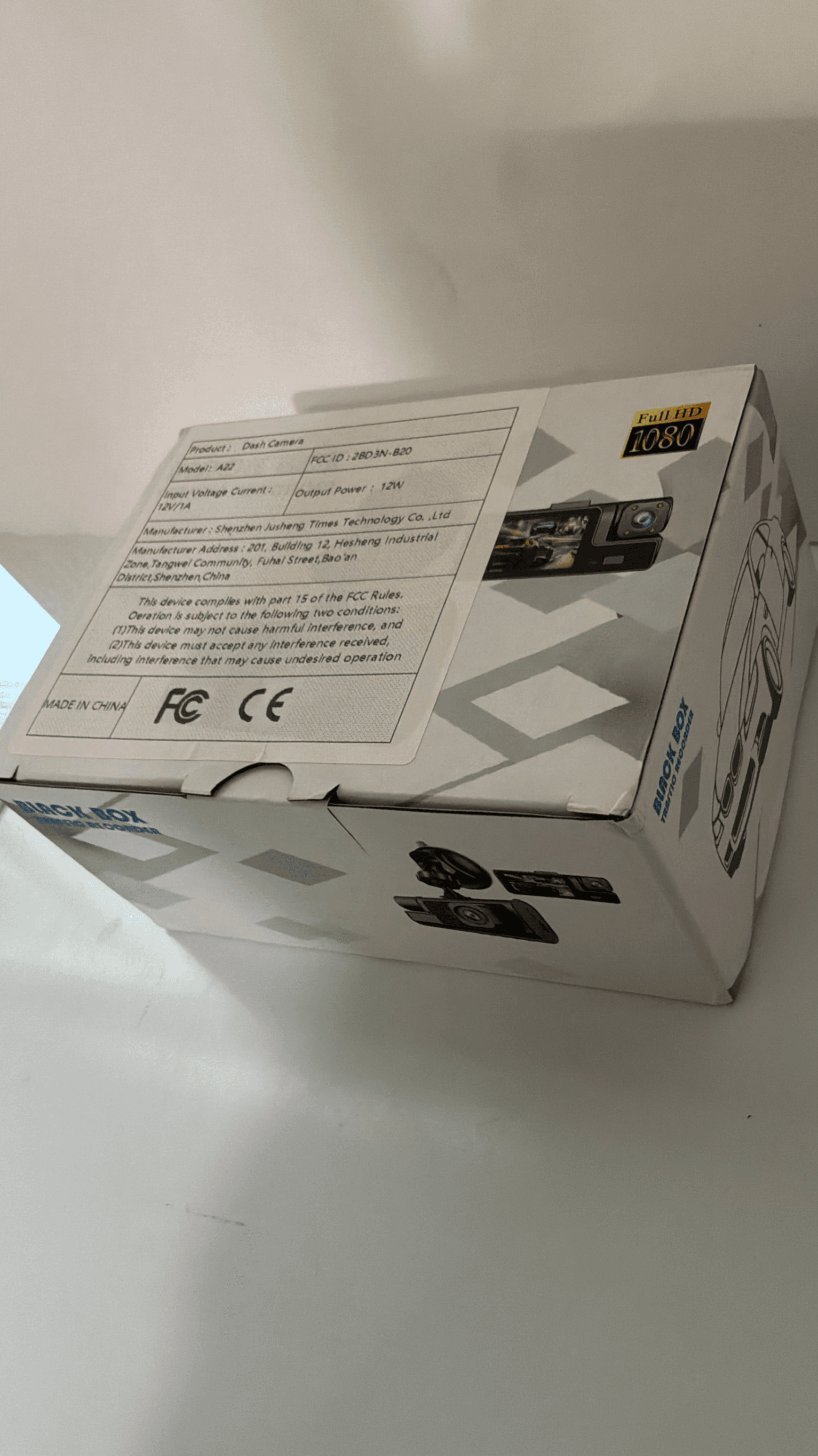 A32 Dash Camera Full HD 1080p
