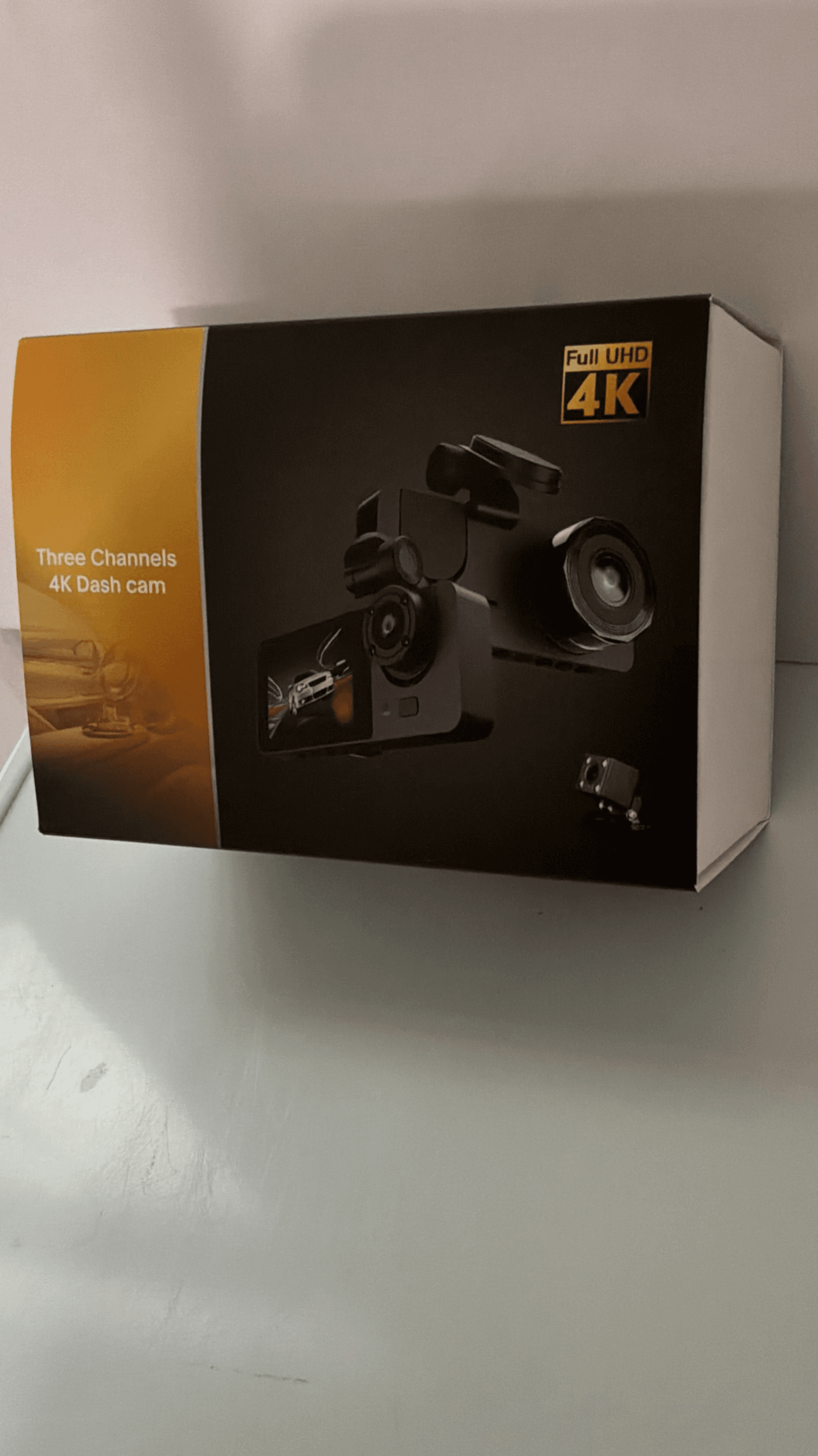 4K UHD Three Channel Dash Cam
