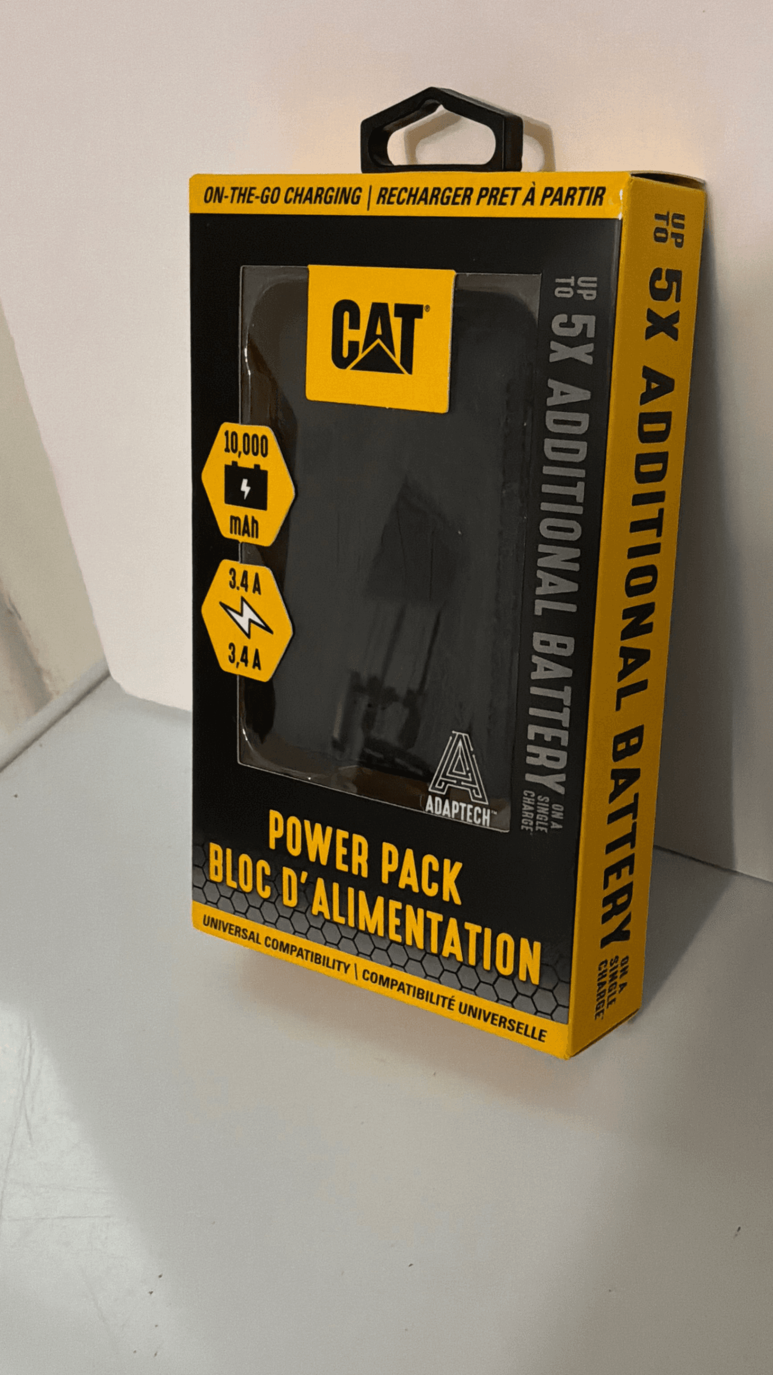 CAT 10,000mAh Power Pack with Universal Compatibility
