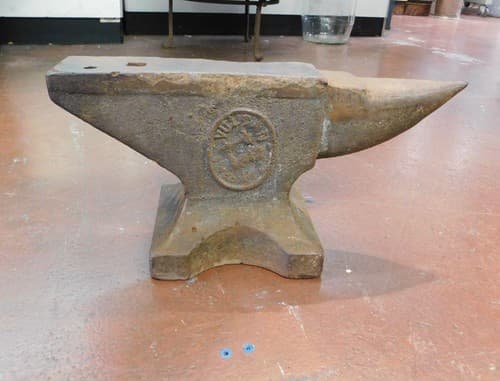Vintage 18" VULCAN Iron Anvil