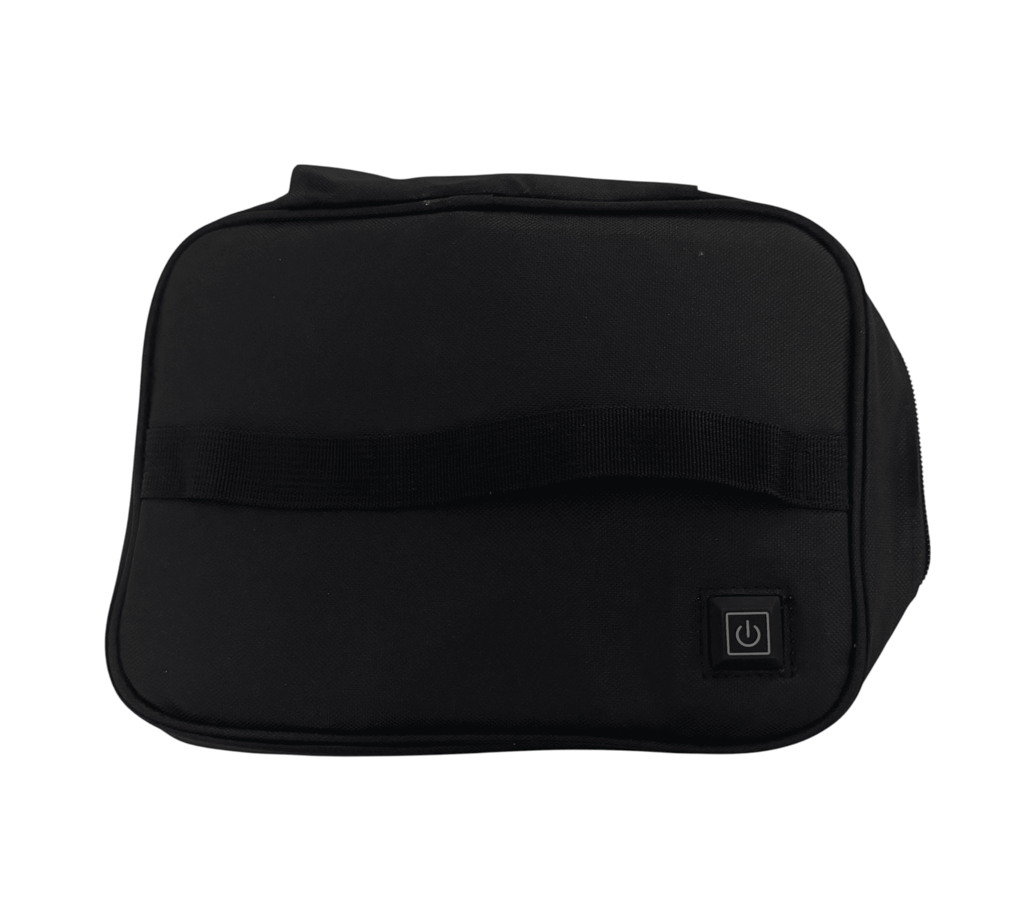 Black Heated Lunch Bag with Power Button