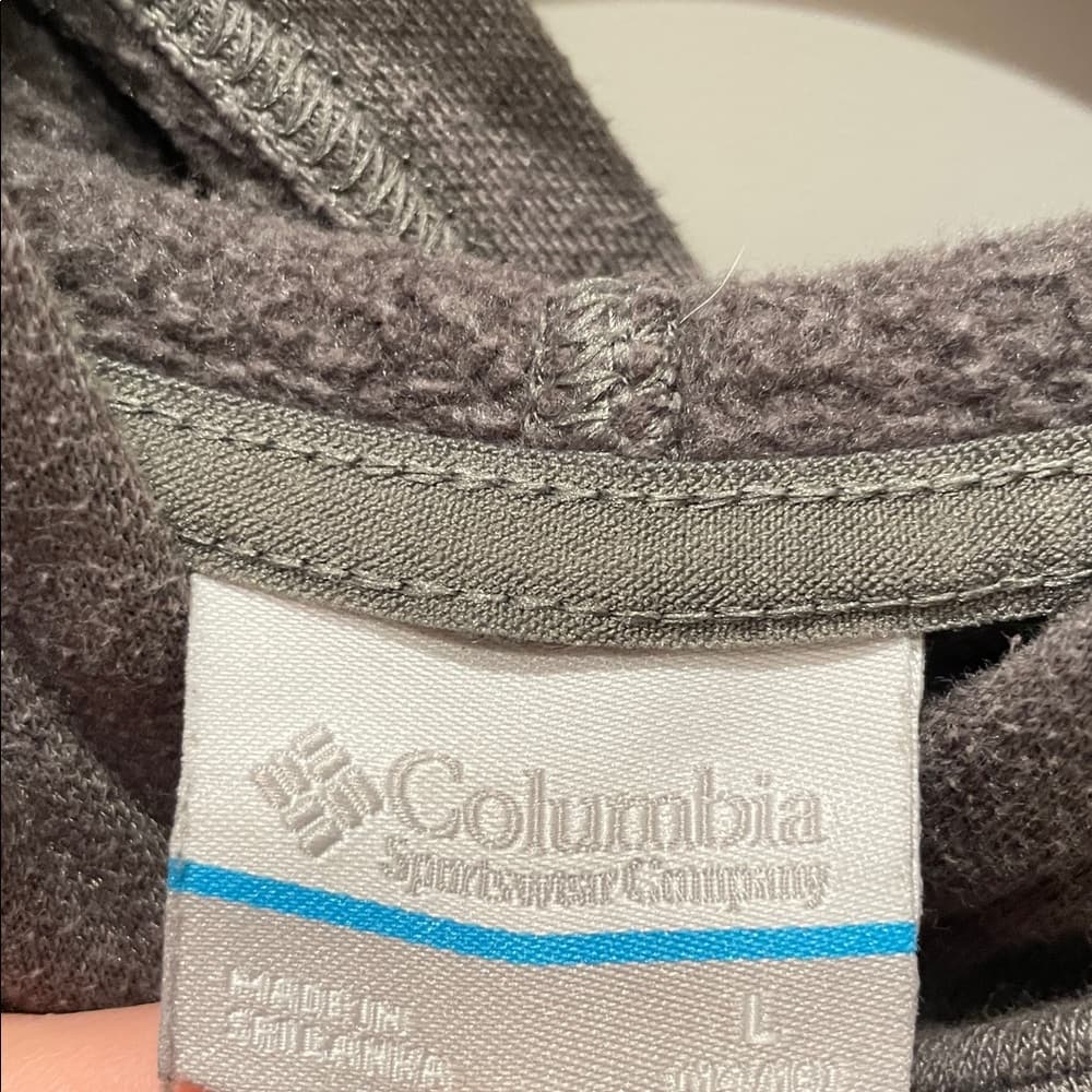 Columbia Dark Gray Hoodie with Graphic