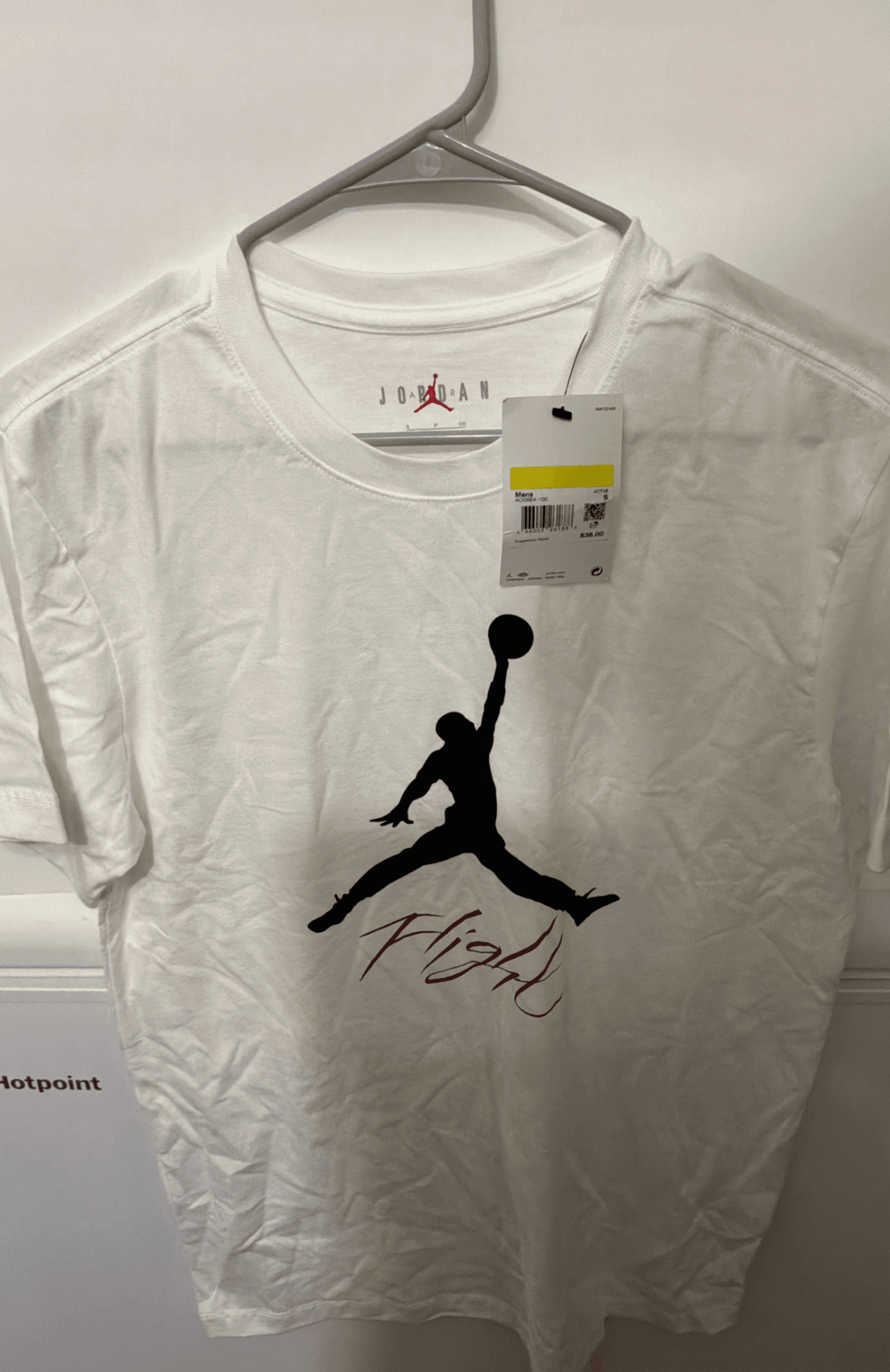 Jordan Flight Graphic T-Shirt Men’s Small White