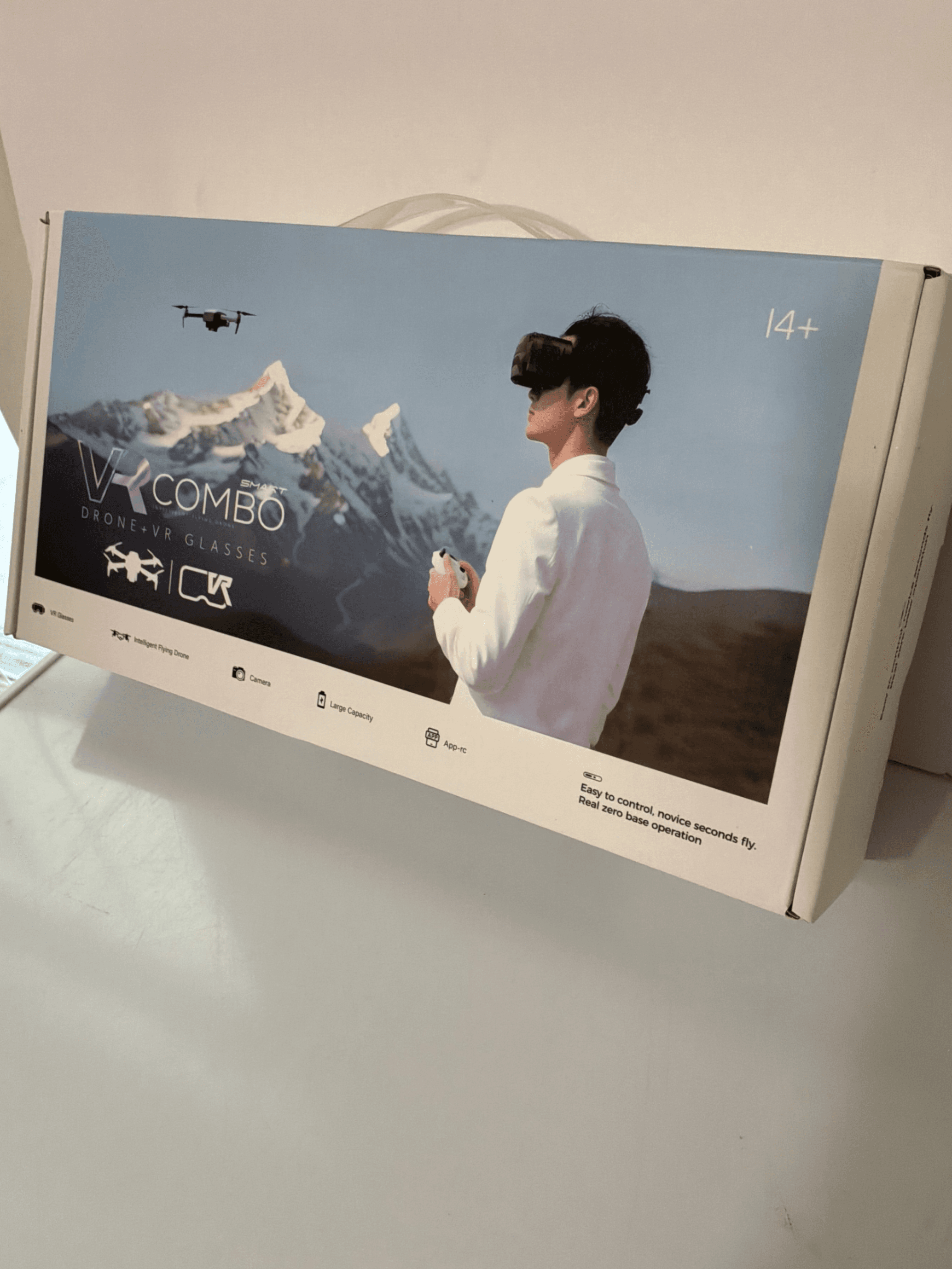 VR Combo Drone with VR Glasses for Immersive Flight Experience