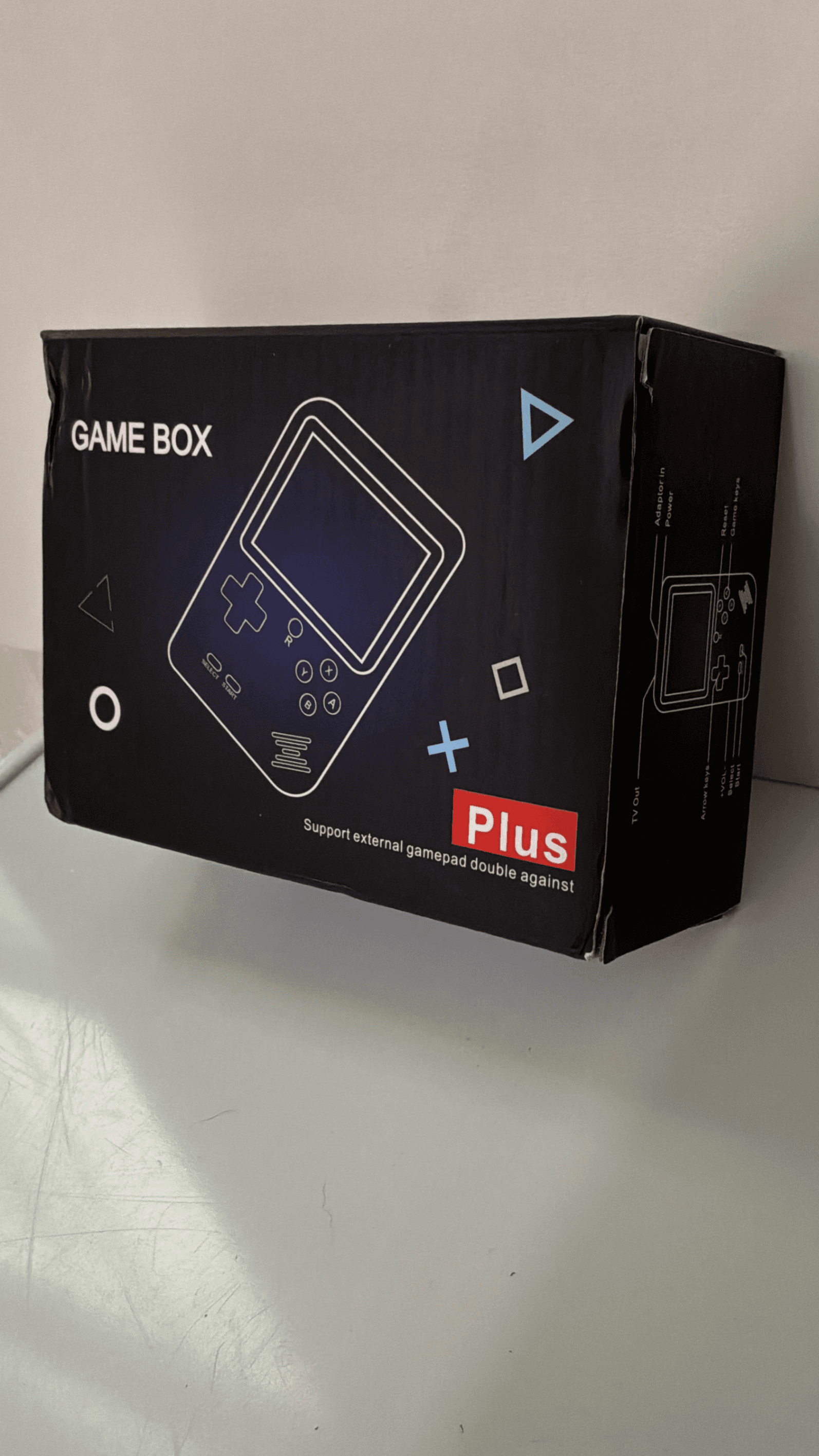 Game Box Plus Handheld Console with External Gamepad Support