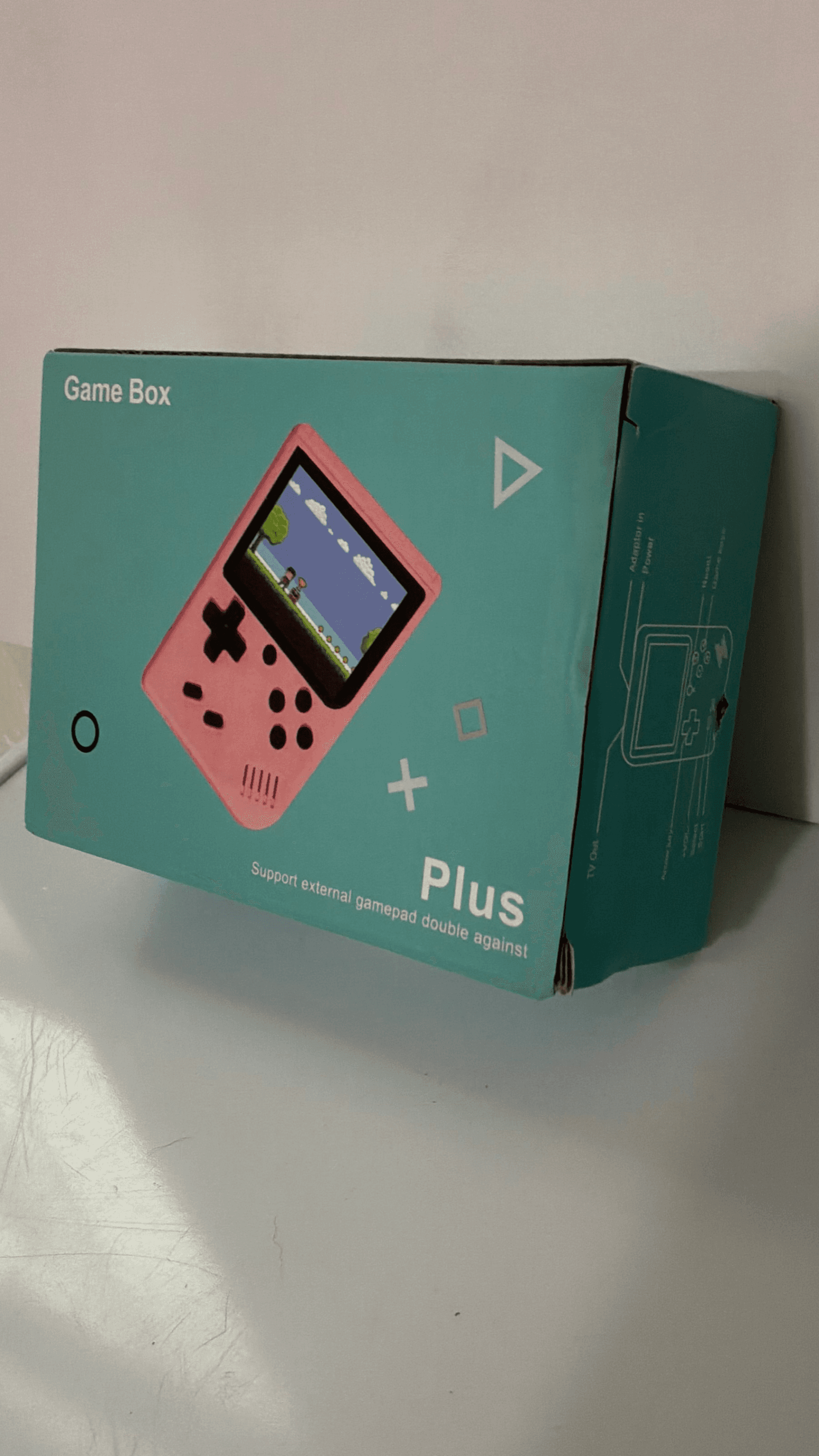 Game Box Plus Handheld Console with External Gamepad Support
