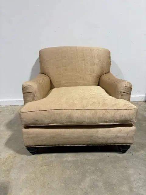 Mitchell Gold & Bob Williams Gold Upholstered Living Room Chair