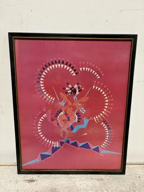 Framed Print By J. Michael Standing Bear
