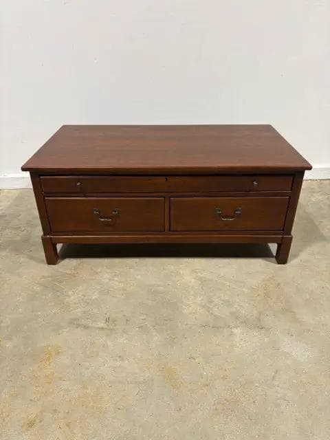 Bob Timberlake 3 Drawer Wooden Coffee Table