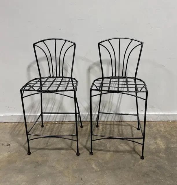 Set of 2 Pier 1 Style Reina Outdoor Bar Stools