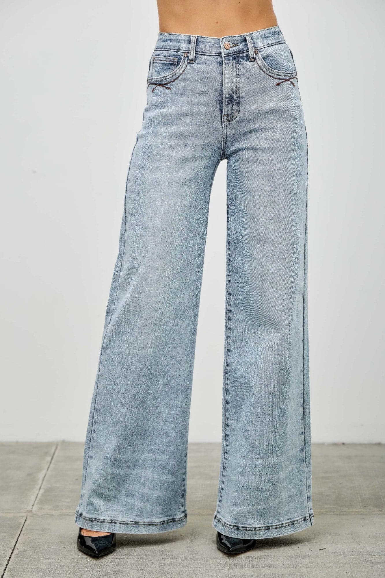 High Rise Wide Leg - 9