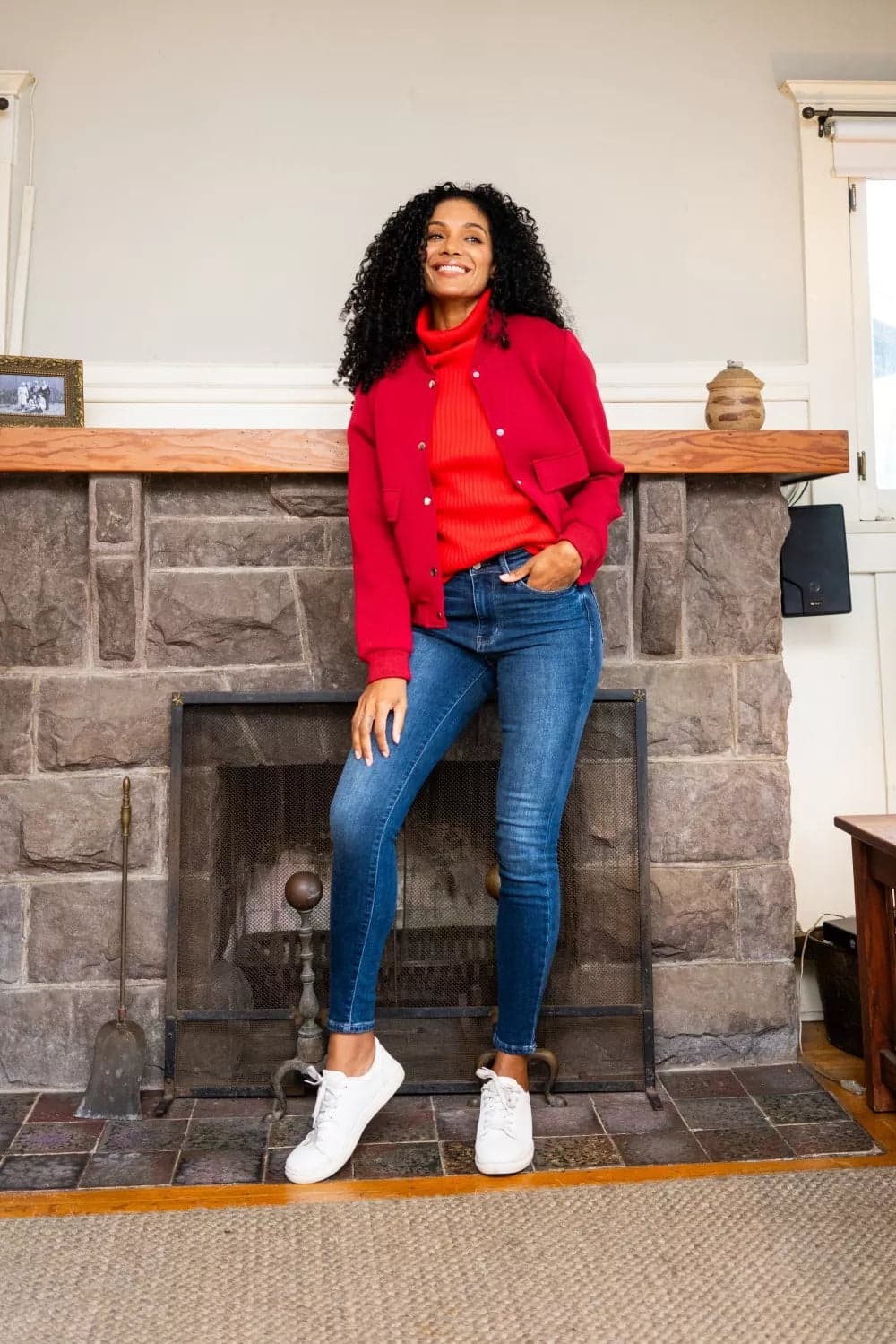 Judy Blue Full Size Washed Thermal Skinny Jeans Plus Size - DK / 18W