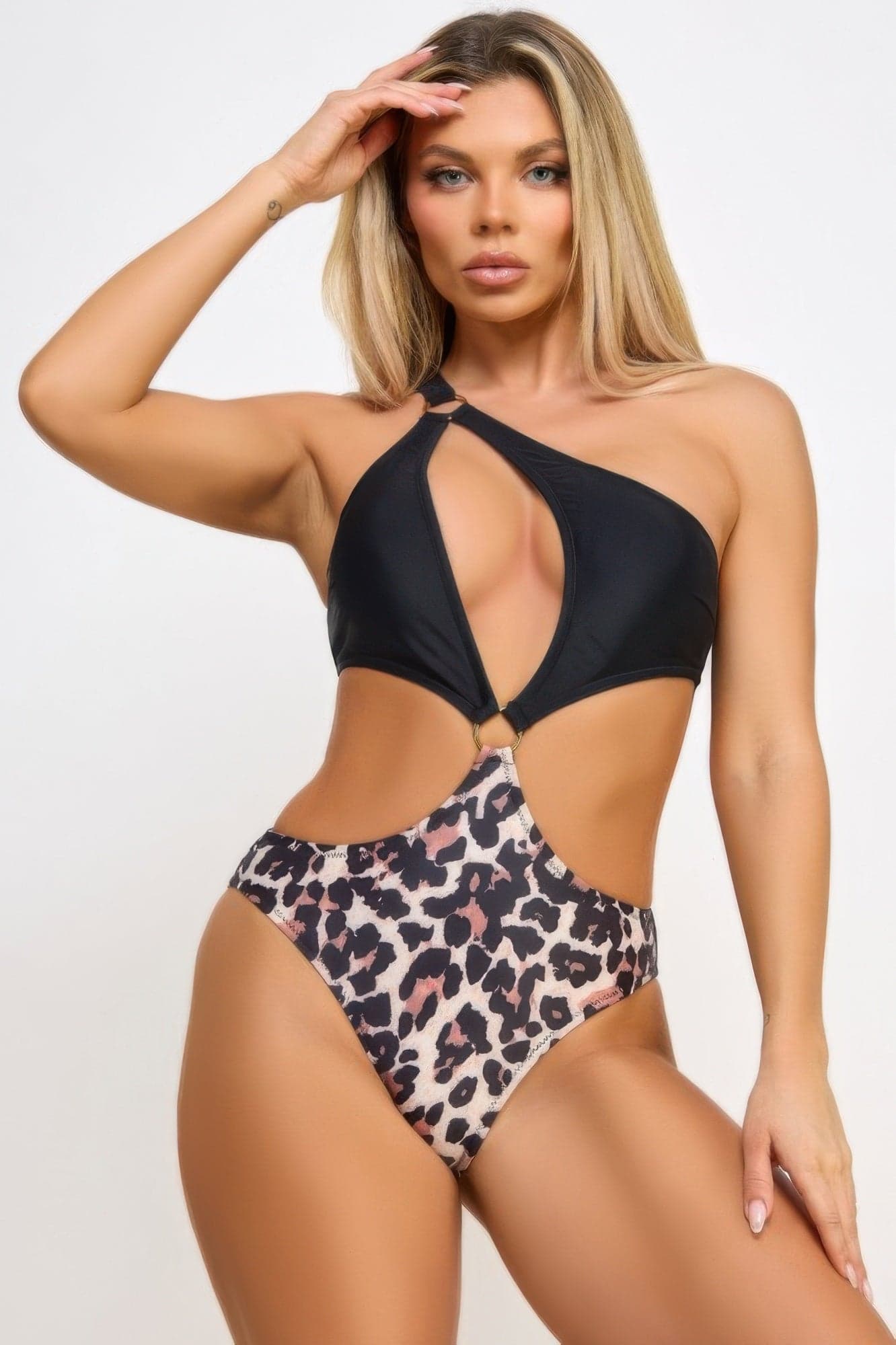 Calypso Swimsuit - Leopard / M