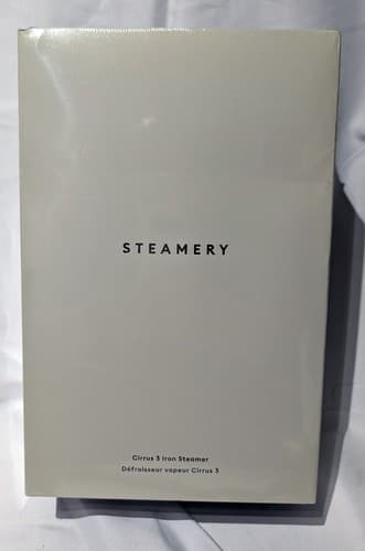 Steamery Cirrus 3 Handheld Clothes Steamer 1200W Heated Ironing Plate Sand - NEW
