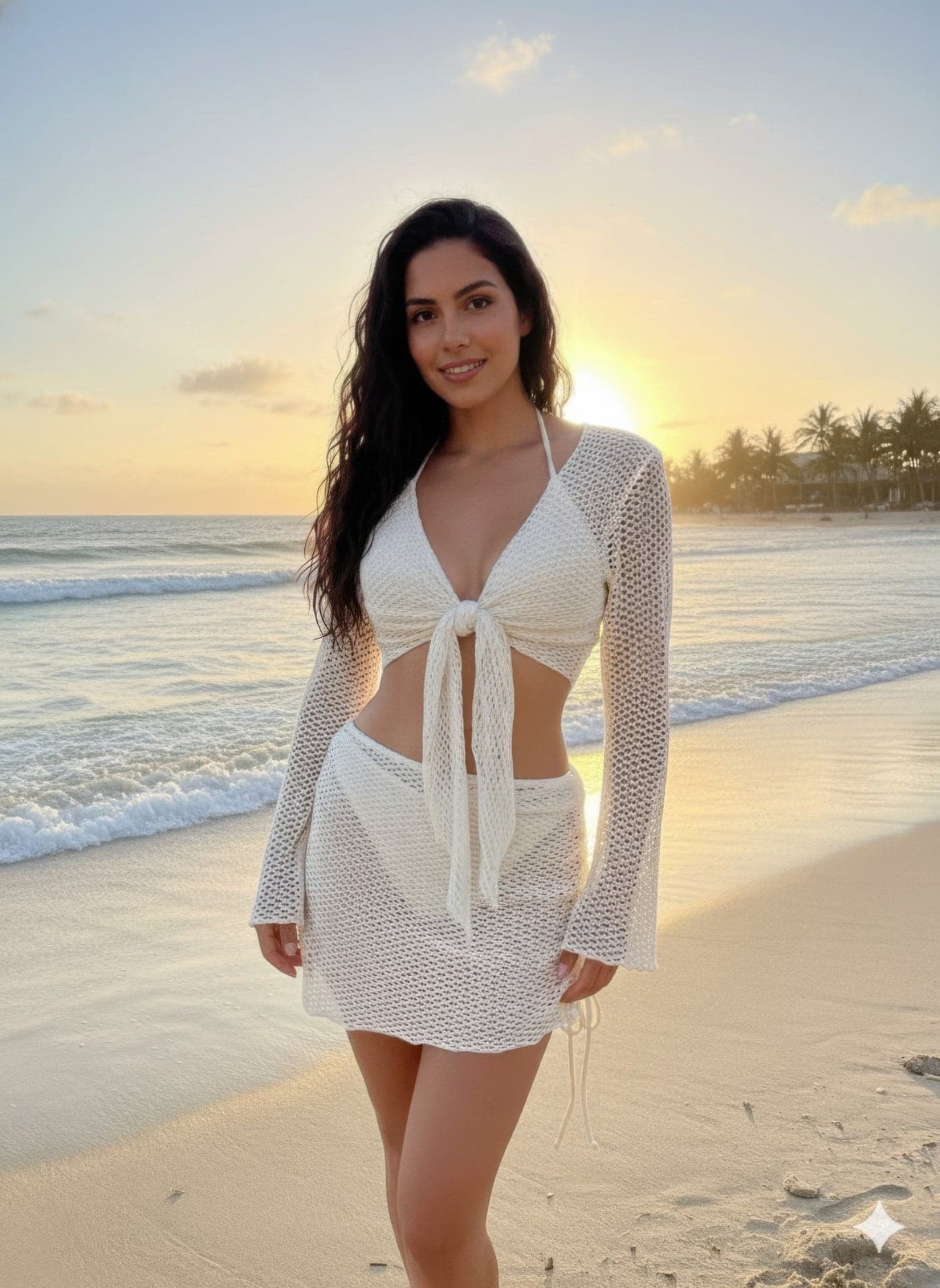 Bikini Net 4 Piece Set - M