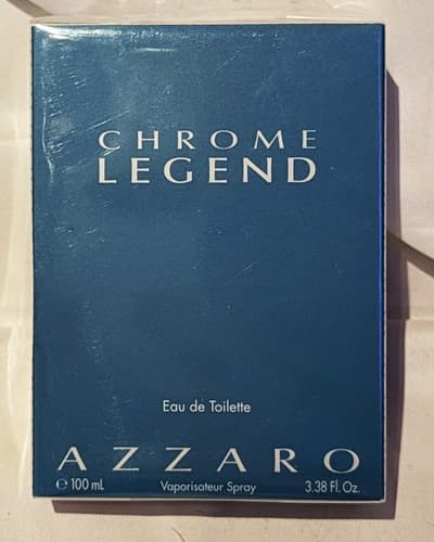 Azzaro Chrome Legend Eau De Toilette Spray For Men 100ml / 3.38 fl oz - NEW